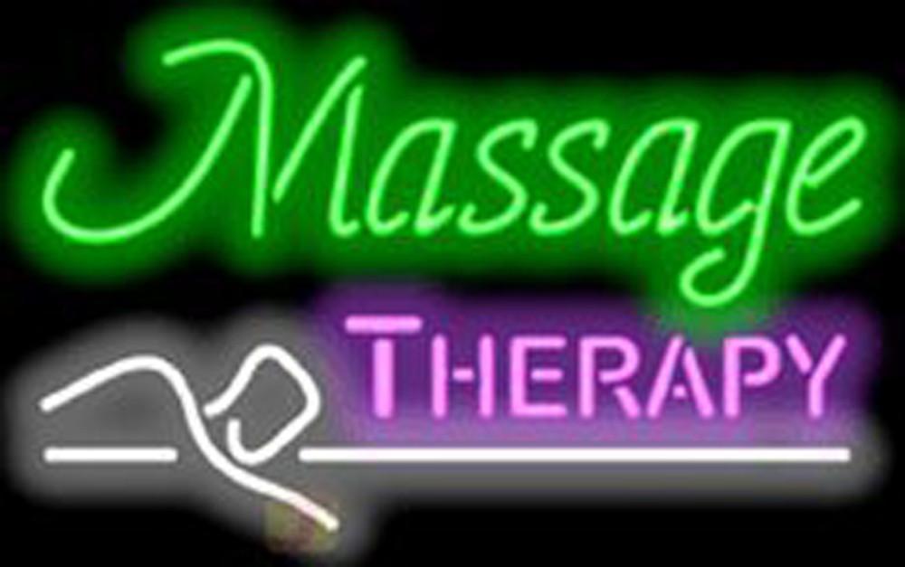 Massage Therapy Neon Sign2